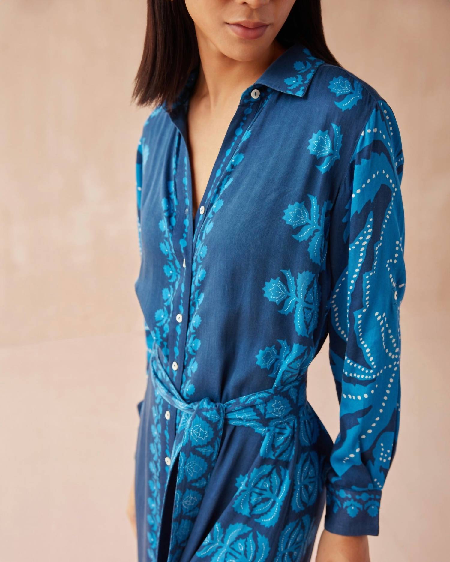 OMIKA Emma Maxi Dress in nikita atlantic - women's dress - view 5