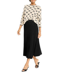 Nic + Zoe - Geo Argyle Doubleknit Sweater