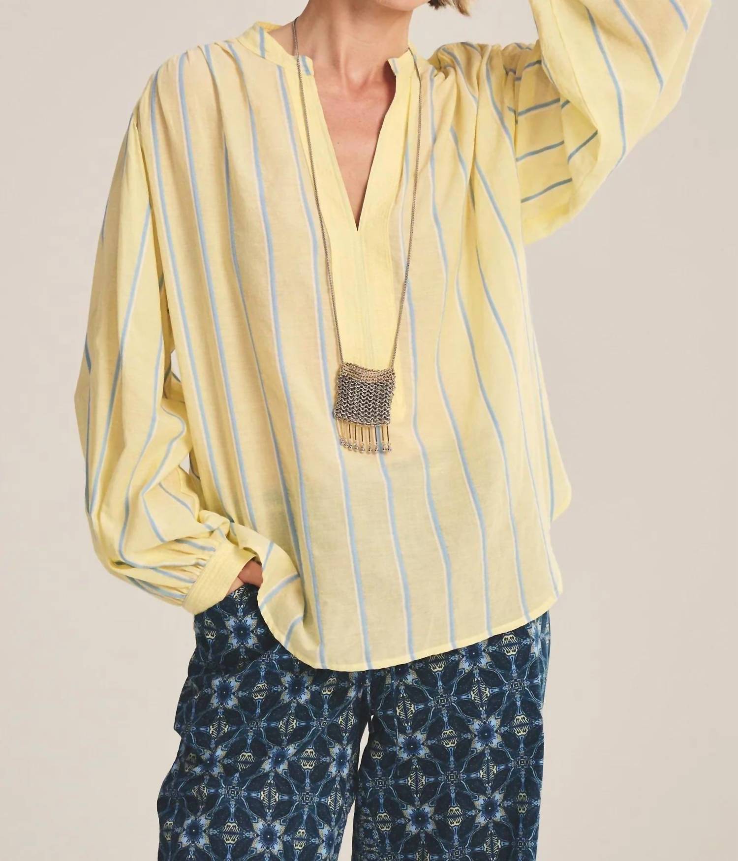 Velvet By Graham & Spencer - Analyn Stripe Top