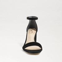 Sam Edelman Women's Daniella Suede Block Heel Sandal in black - women's sandal - alternate view