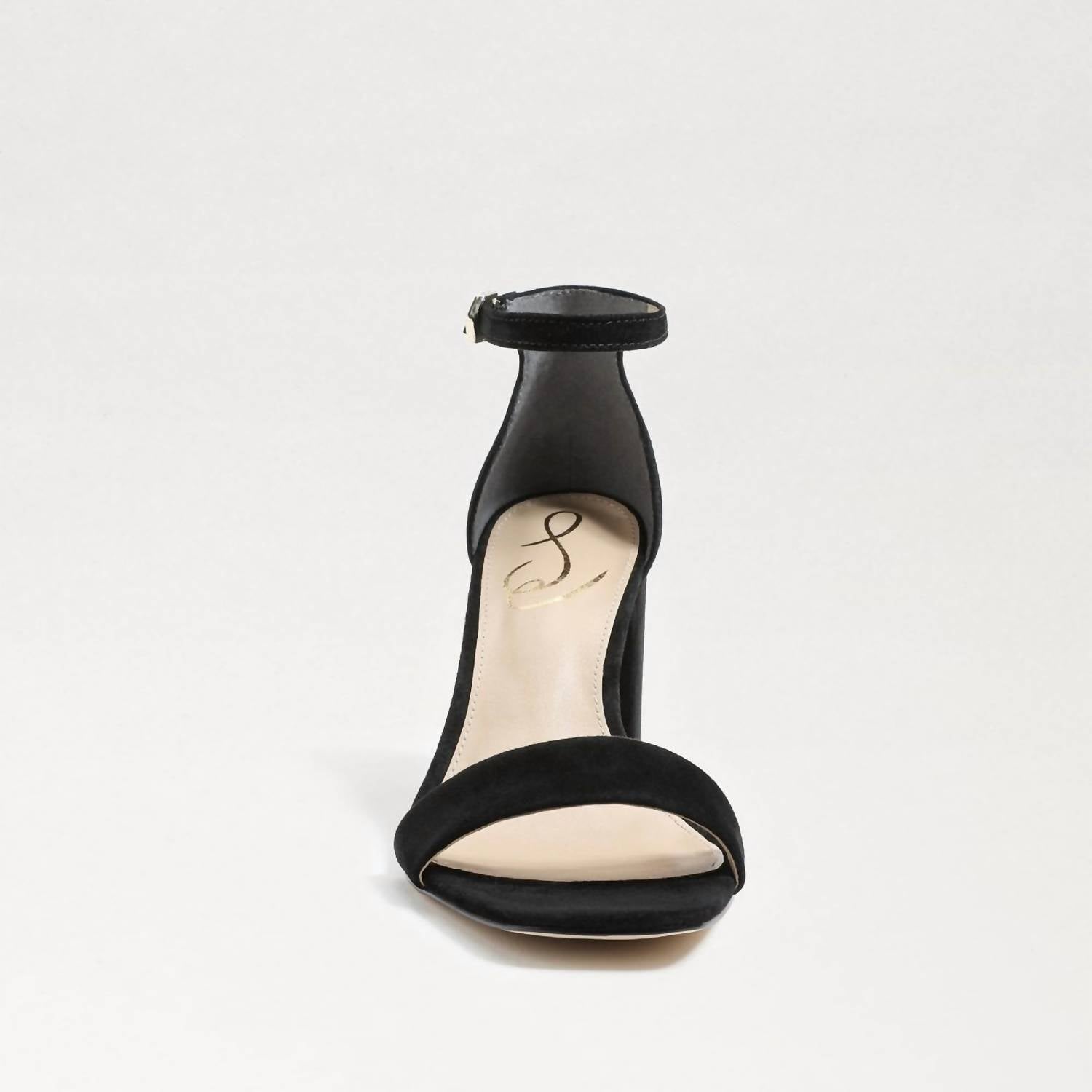 Sam Edelman Women's Daniella Suede Block Heel Sandal in black - women's sandal - alternate view