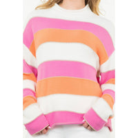 Thml - Striped Pattern Knit Sweater