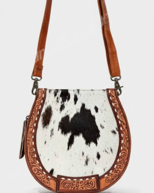 American Darling - Women's Cowhide Horseshoe Purse