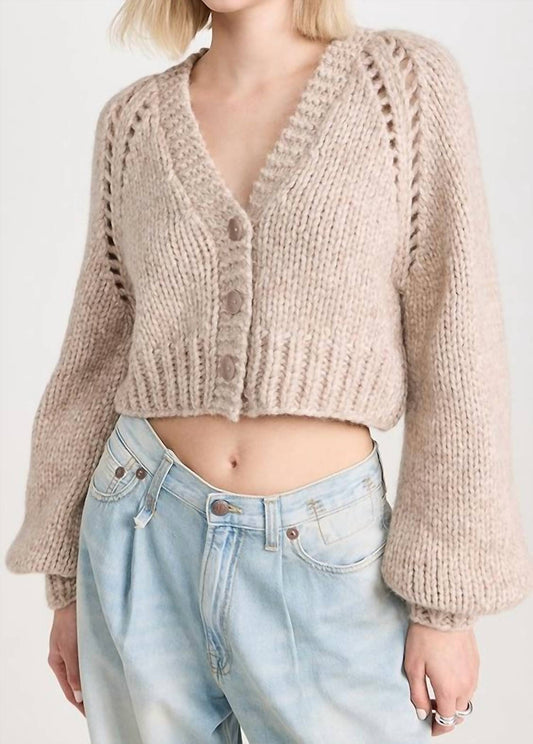 Loveshackfancy - Marshe Crop Cardigan