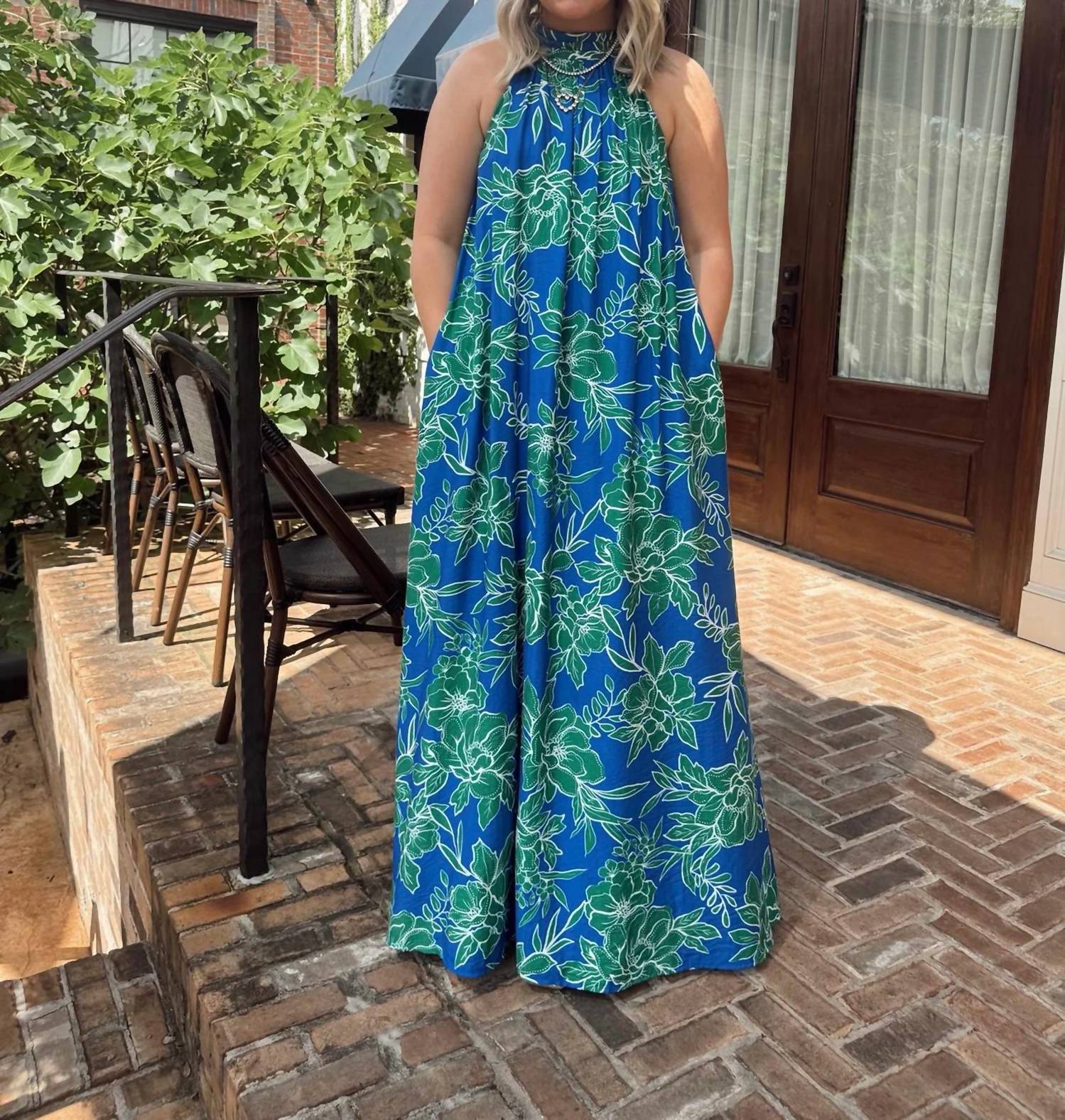 Entro - Halter Maxi Dress