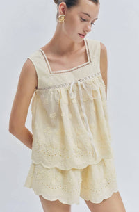 Maude Club - Odette Square Neck Top
