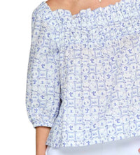 Sara Campbell - Felicity Balloon Sleeves Blouse