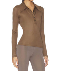 Citizens Of Humanity - Shaea Long Sleeve Henley Polo