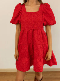 Southern Grace - Red-y To Party Mini Dress