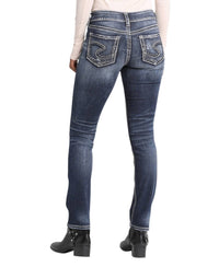 Silver Jeans Co - Suki Mid Rise Straight Leg Jeans