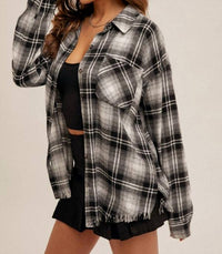 Hem & Thread - Weekend Groove Button Down Plaid Shirt