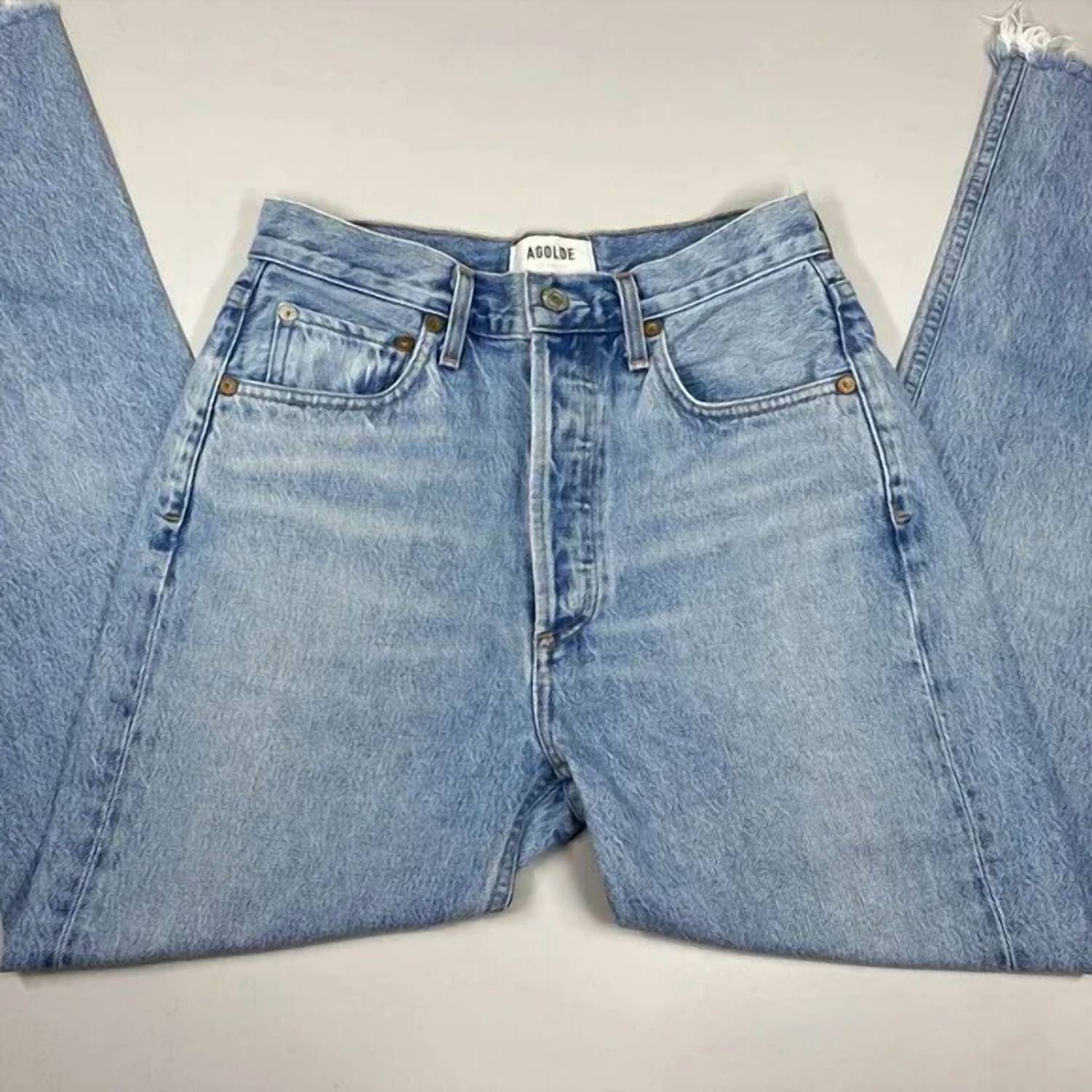 Agolde - Women's Riley High-rise Cropped Jeans