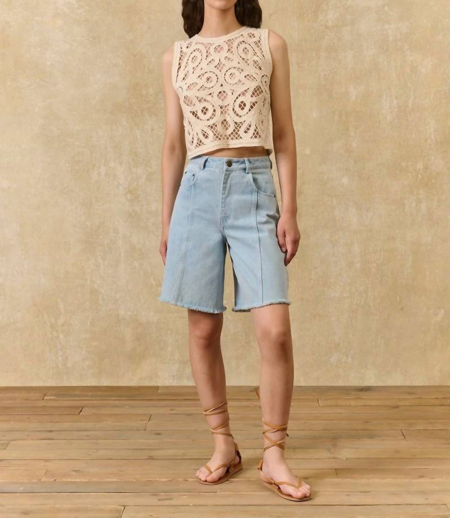 Louise Misha - Sidonie Bermuda Short