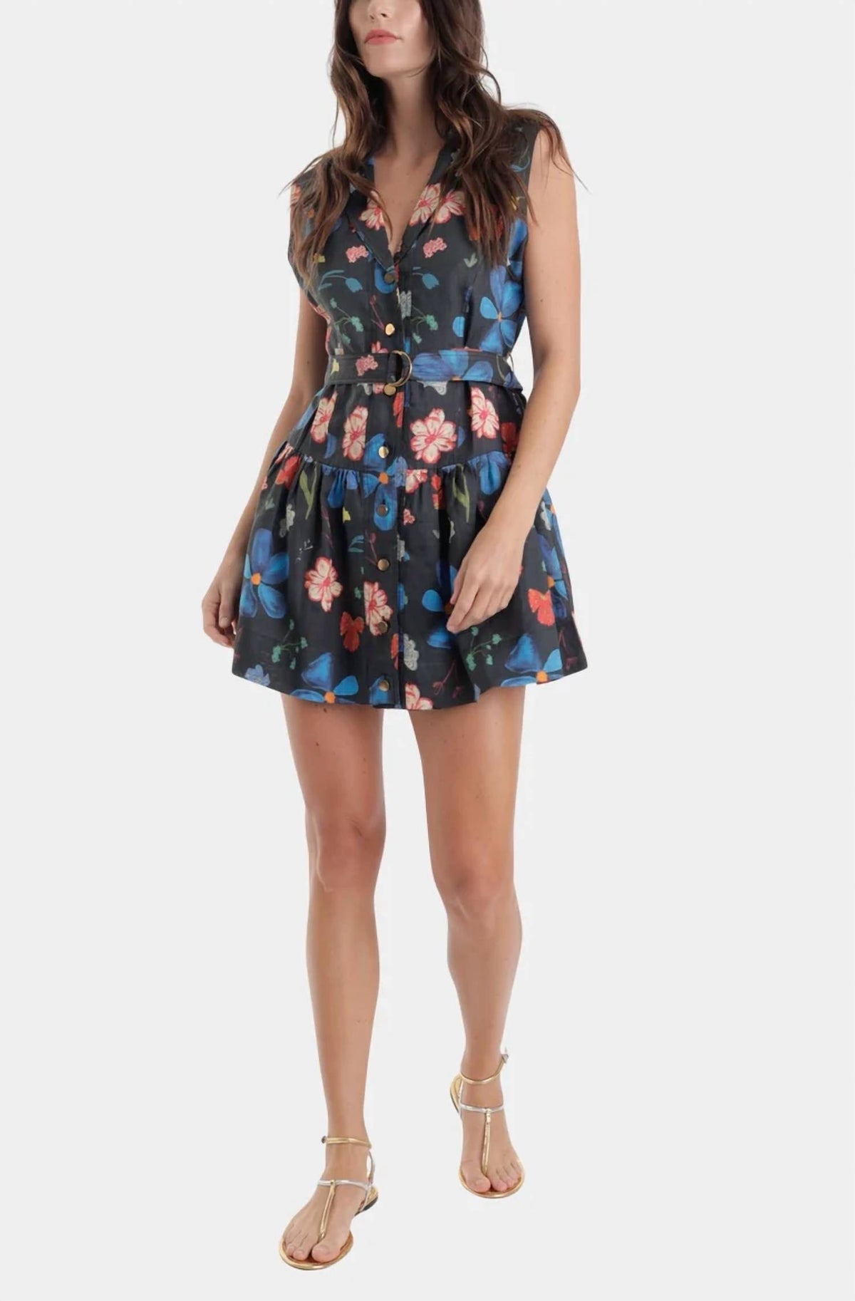 Karina Grimaldi - Luna Print Mini Dress