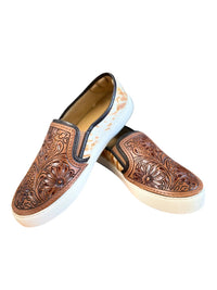 Myra Bags - Women's Hand Tooled Sneaker