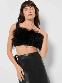As By Df - Marina feather top