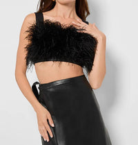 As By Df - Marina feather top