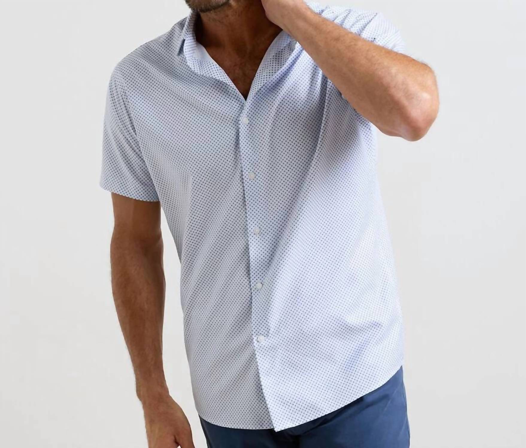 Peter Millar - Cecil Performance Poplin Short Sleeve Shirt