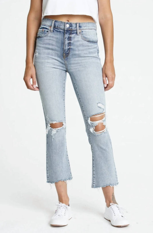 Daze - Shy Girl Crop Flare Jeans