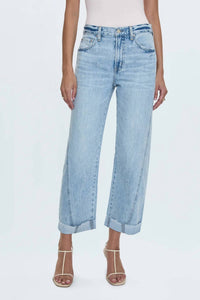 Pistola - Kacey Mid Rise Cuffed Boyfriend Jeans