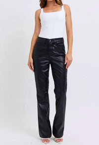 Judy Blue - Faux Leather Pants