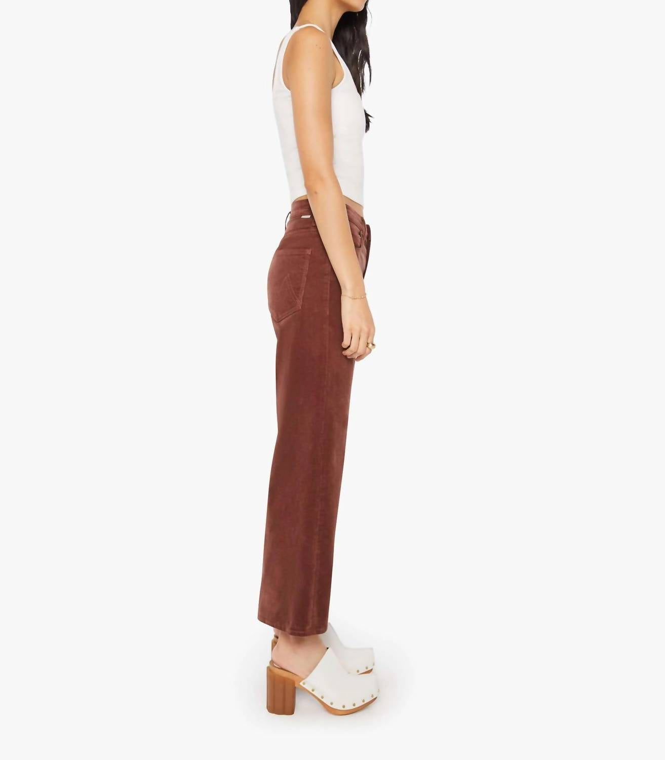 Mother - Mid Rise Maven Ankle Cord Pants