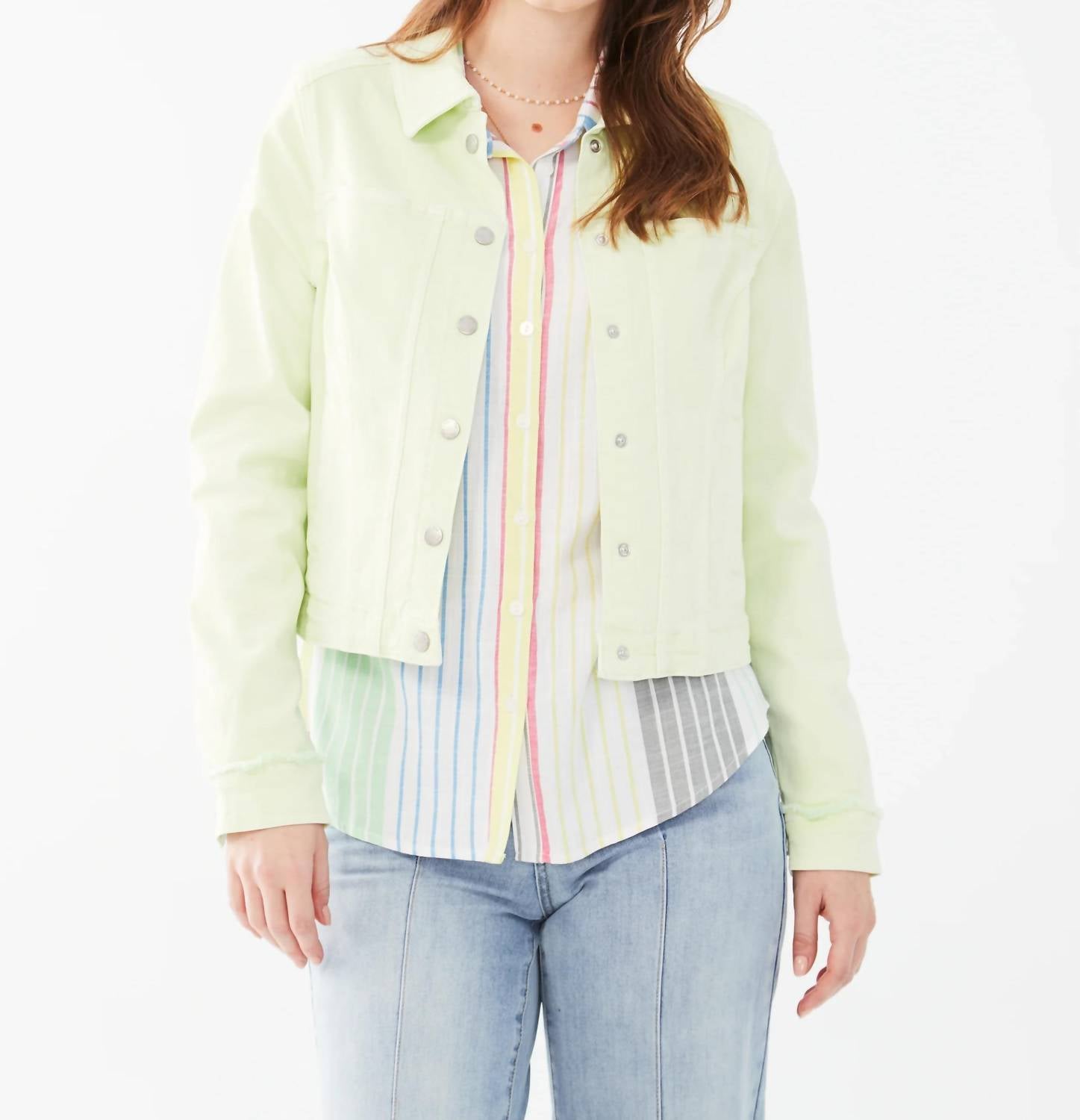 Fdj - Evelyn Euro Twill Cropped Jacket