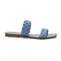 Dolce Vita - Women's Indy Faux Leather Braided Strap Flat Sandal