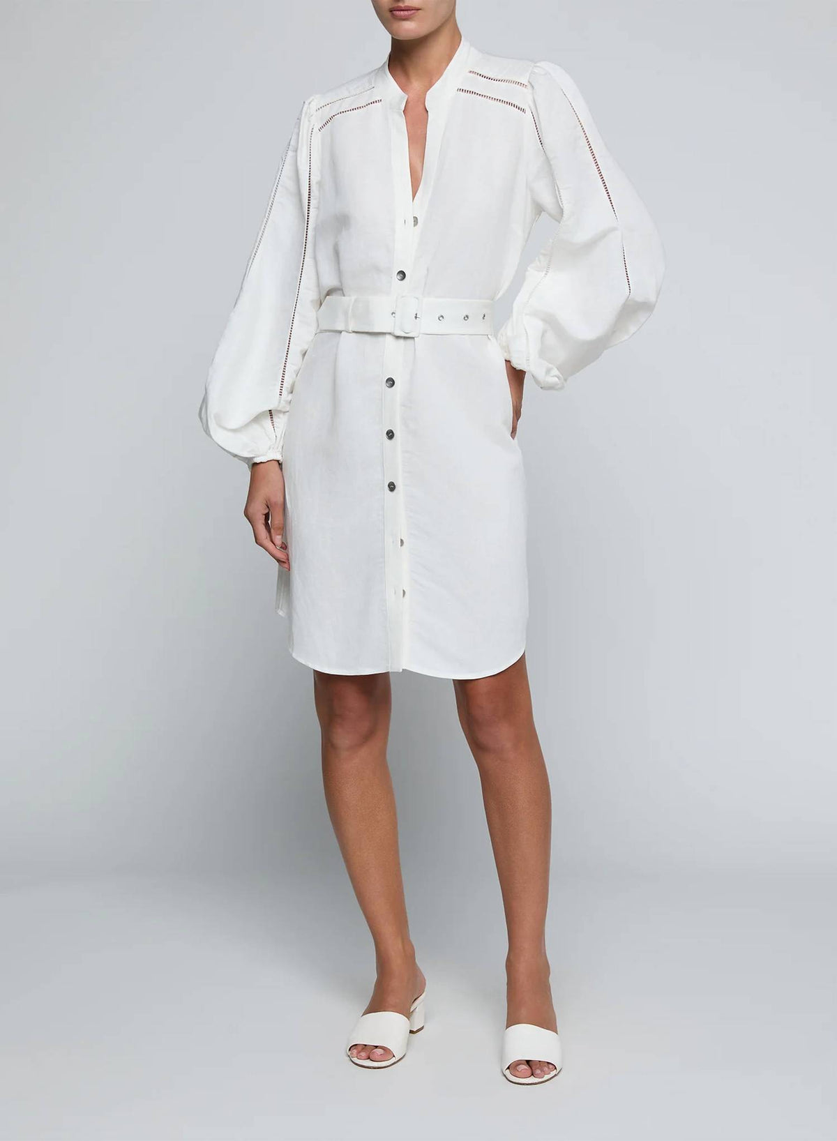 L'Agence - Kiersten Longsleeve Mini Dress