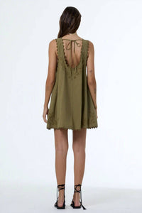 Young Fabulous & Broke - Kiona Mini Cotton Swing Mini Dress
