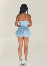 Che By Chelsey - Azure Mini Dress