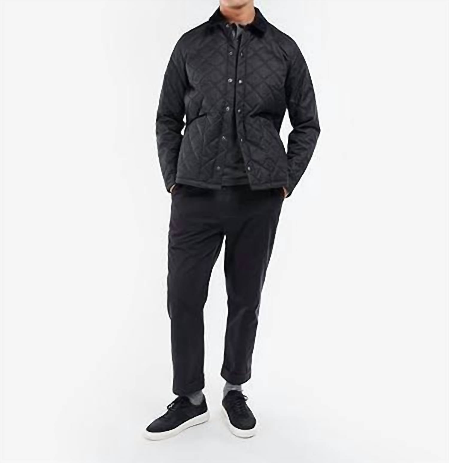 Barbour - Checked Herron Quilted Jacket