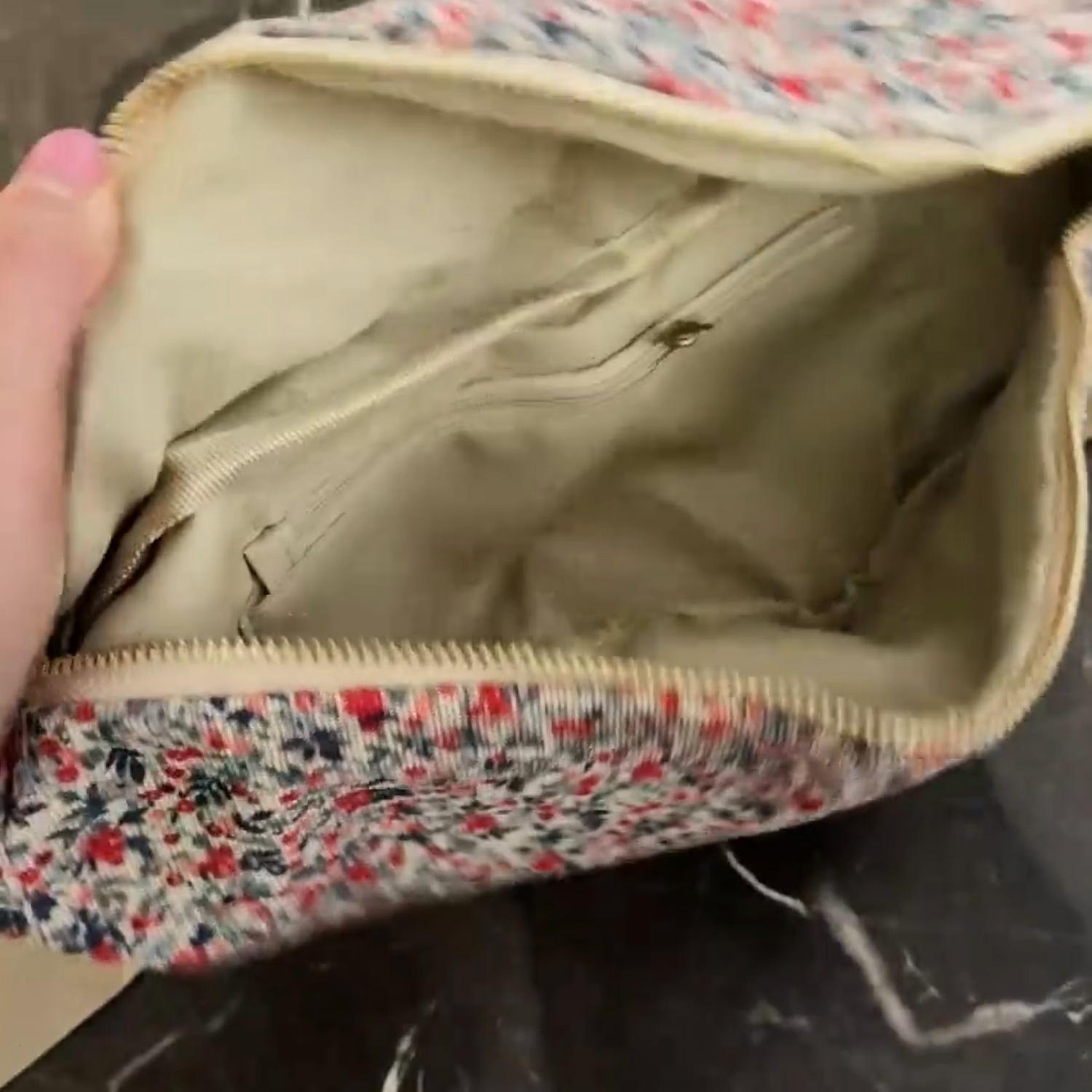 Ellison+Young - Women's Vintage Look Floral Sling Crossbody Bag