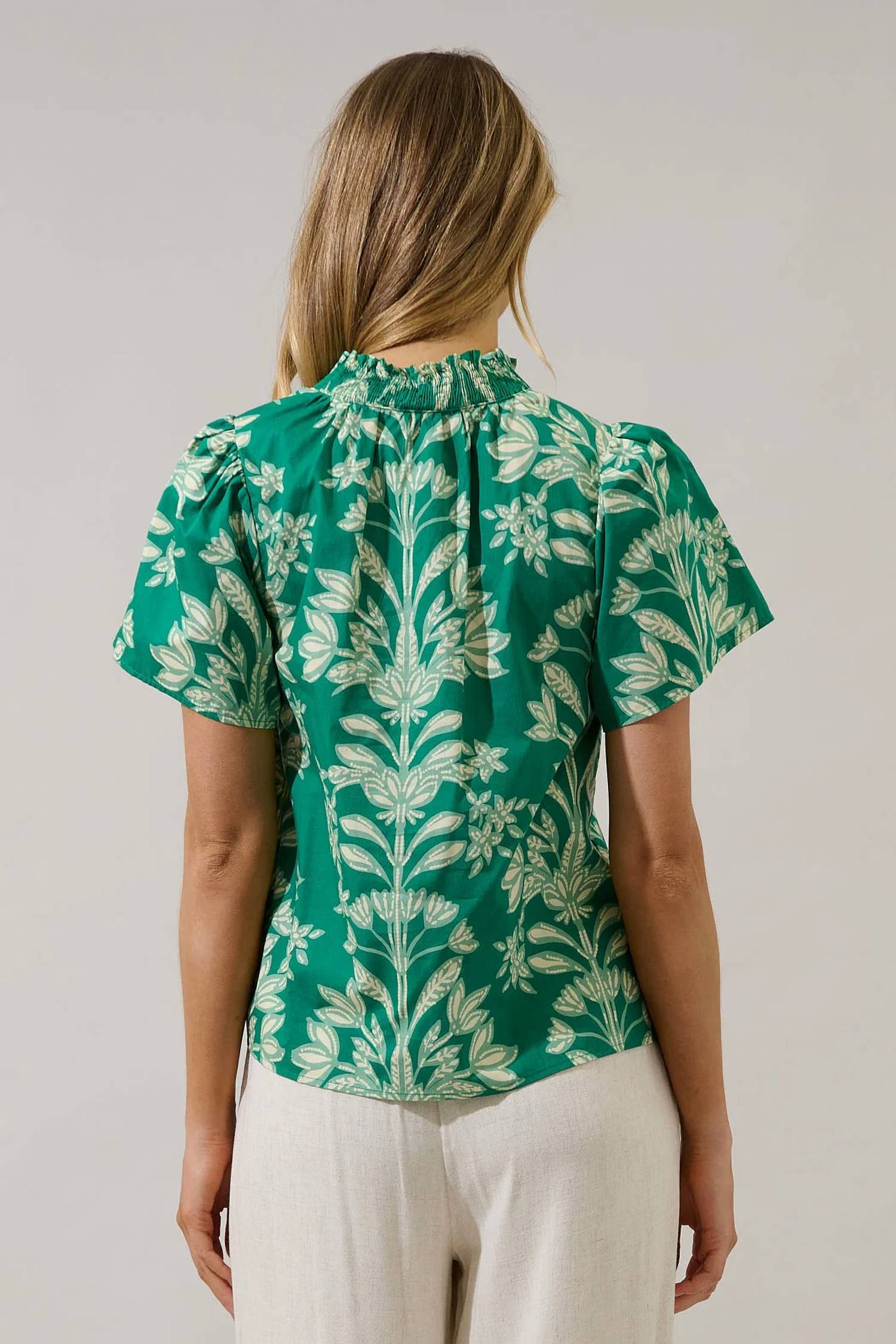 Sugarlips - Barcy Smocked Top