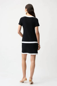 Joseph Ribkoff - Color Block Mini Sheath Dress