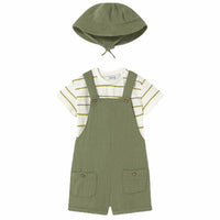 Mayoral - Boy's Dungaree 3-pc Set