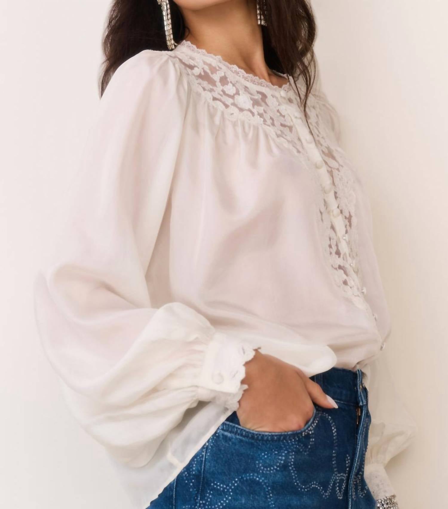 Loveshackfancy - Carine Top