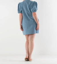 Emily Mccarthy - Hampton Denim Mini Dress