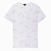 Rails - Cara Linen Jersey Cheetah Print Shirt