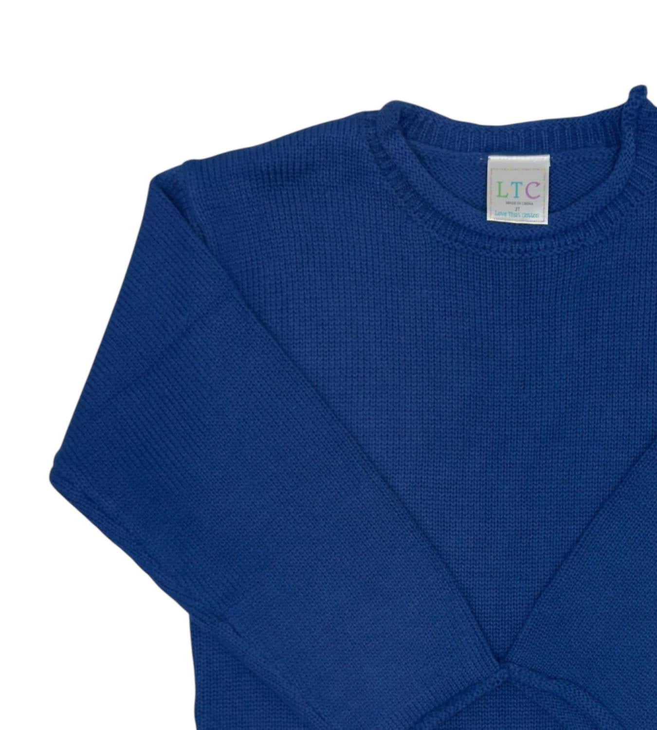 Love That Cotton - Kid's Roll Neck Sweater