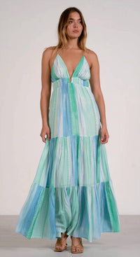 Elan - V-neck Maxi Dress