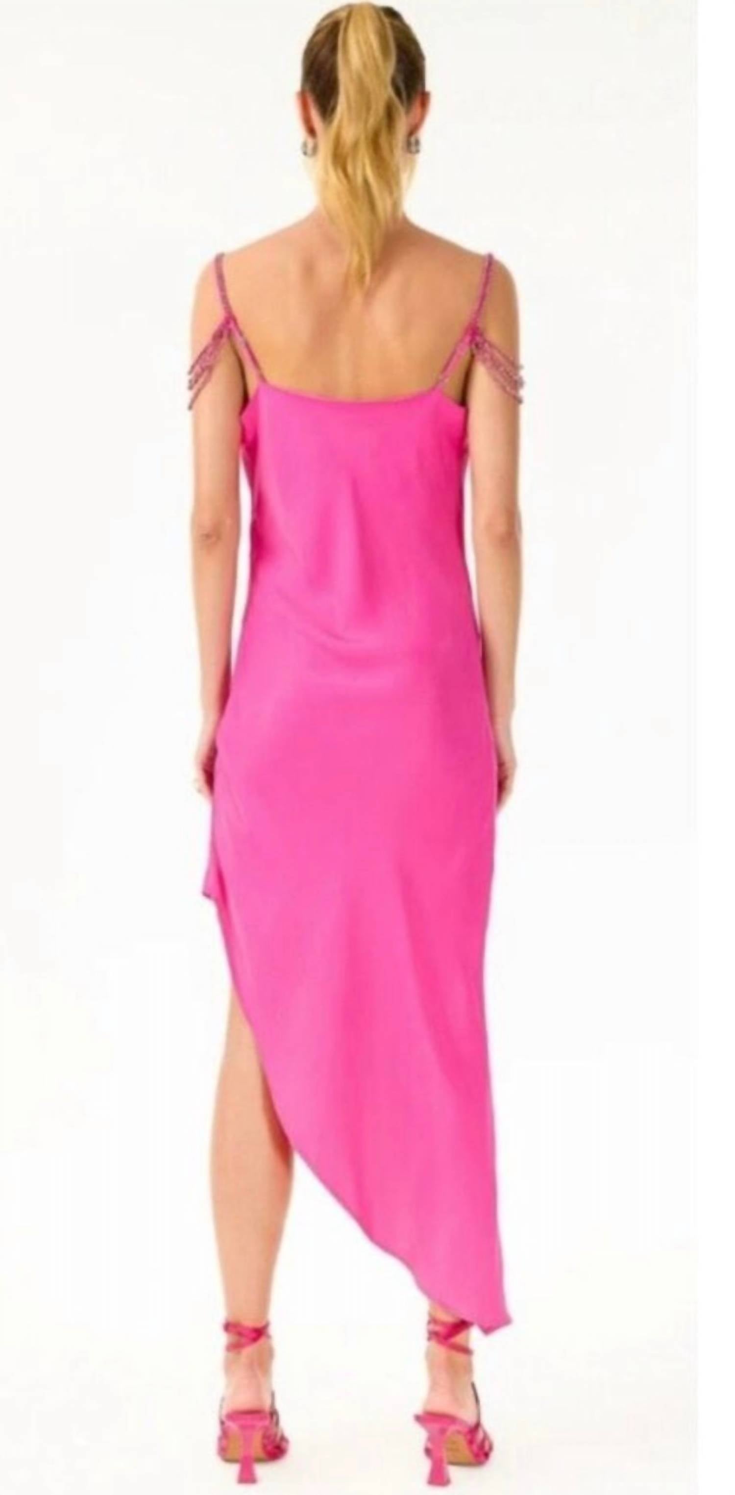 My Beachy Side - Ruby Beaded Midi Dress