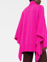 Valentino - Draped Turtleneck Sweater