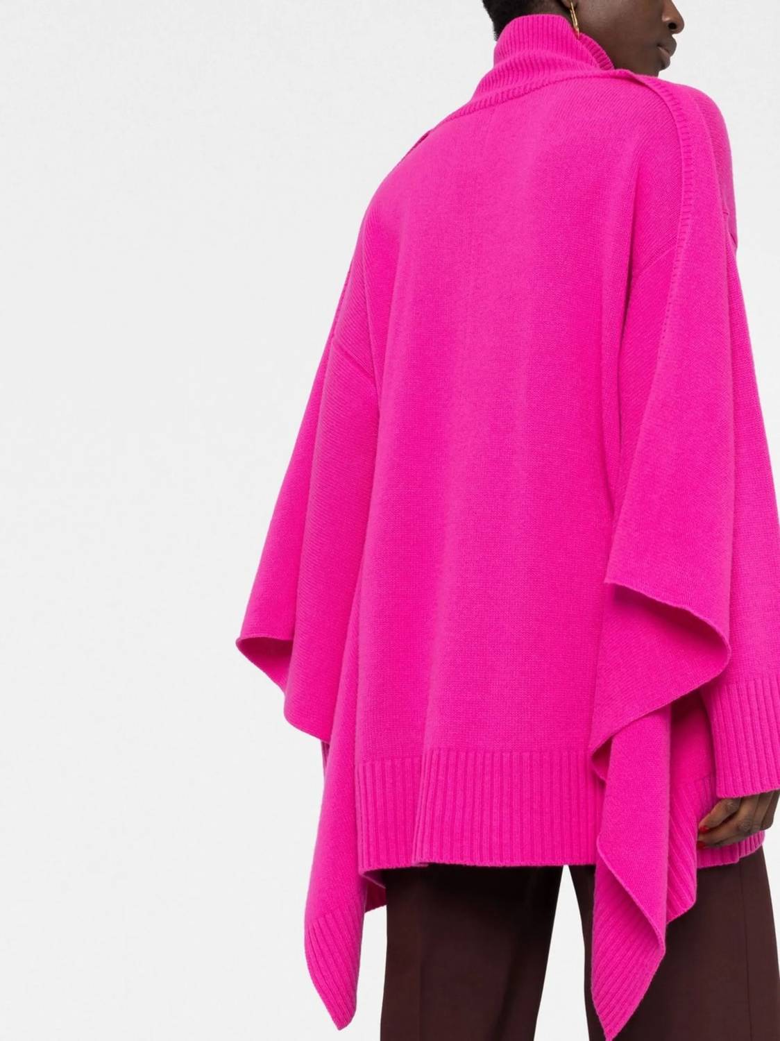 Valentino - Draped Turtleneck Sweater