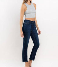 Vervet By Flying Monkey - Emma High Rise Ankle Slim Straight Jeans