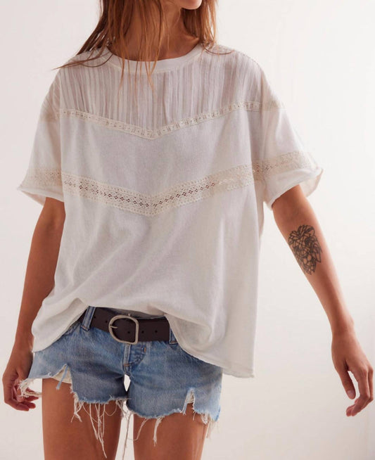 Free People - Dorothy Short Sleeve Tee