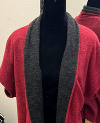 Nally & Millie - Women's Reversible Cover Up Sweater