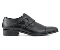 Amali Men's Tucker Oxford Shoes in black - men's shoe - detail view