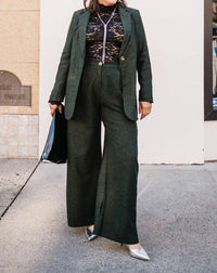 Self Contrast - Wide Leg Pants