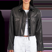 Jakett - Toni Patina Leather Jacket